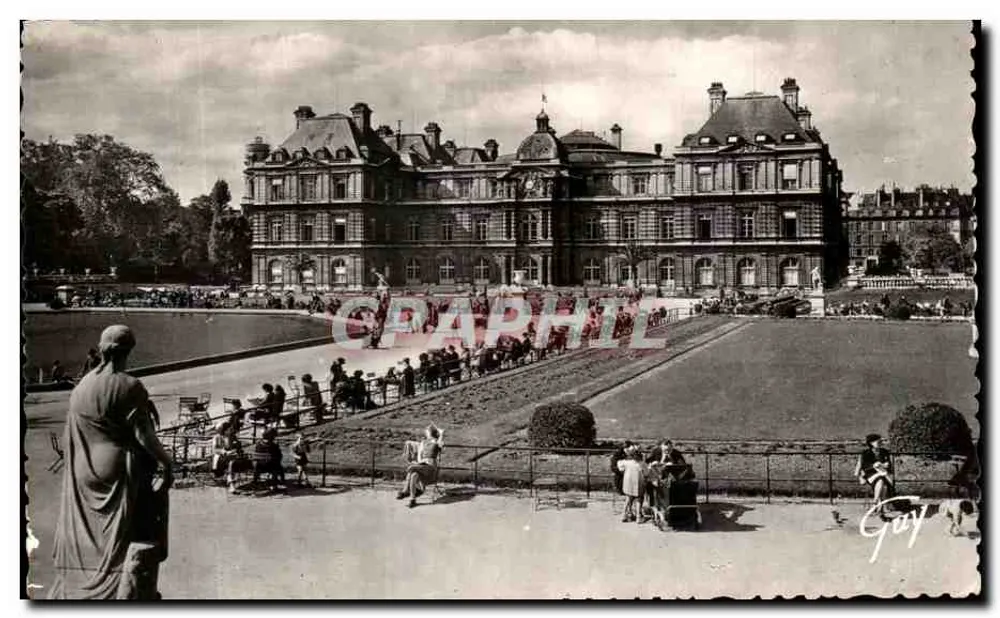 Luxemburger Garten — Palast von Luxemburg (1615-1620) — Gay-Ausgabe - Vorderseite