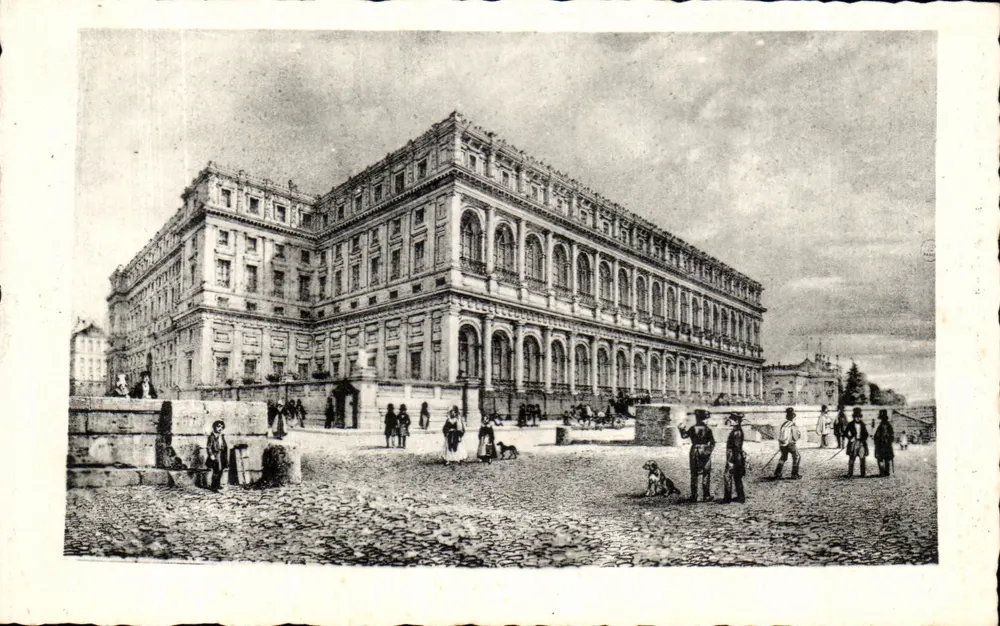 Palazzo Reale — Parigi — Editore non identificato, numero di serie ND.520 - Recto