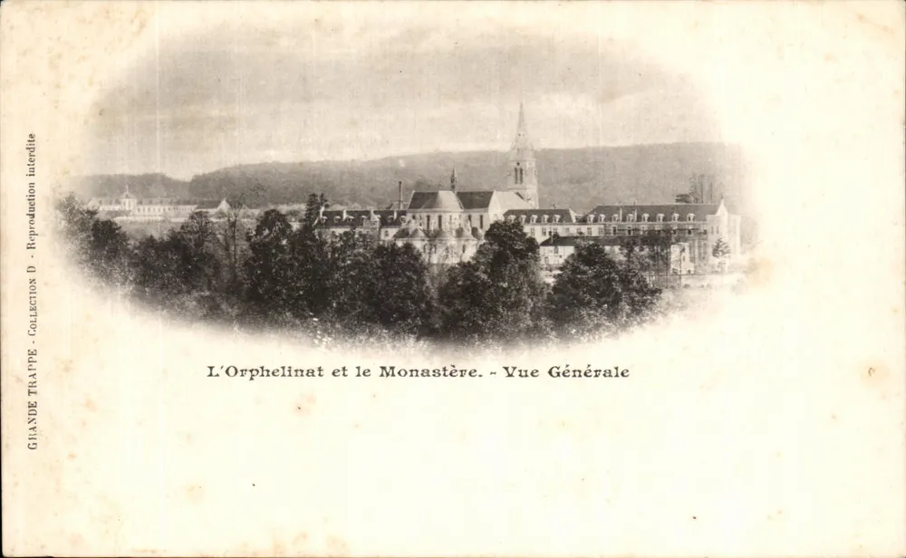 Das Waisenhaus und das Kloster - Allgemeine Ansicht — Grande Trappe - Vorderseite