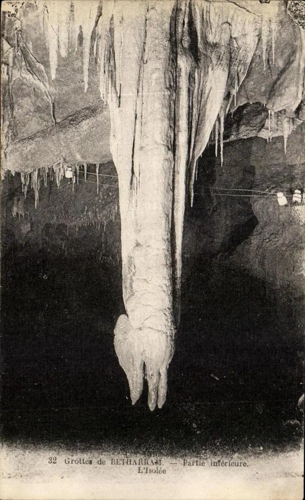 Grotte di BETHARRAM — Parte inferiore — L'Tsolée - Recto