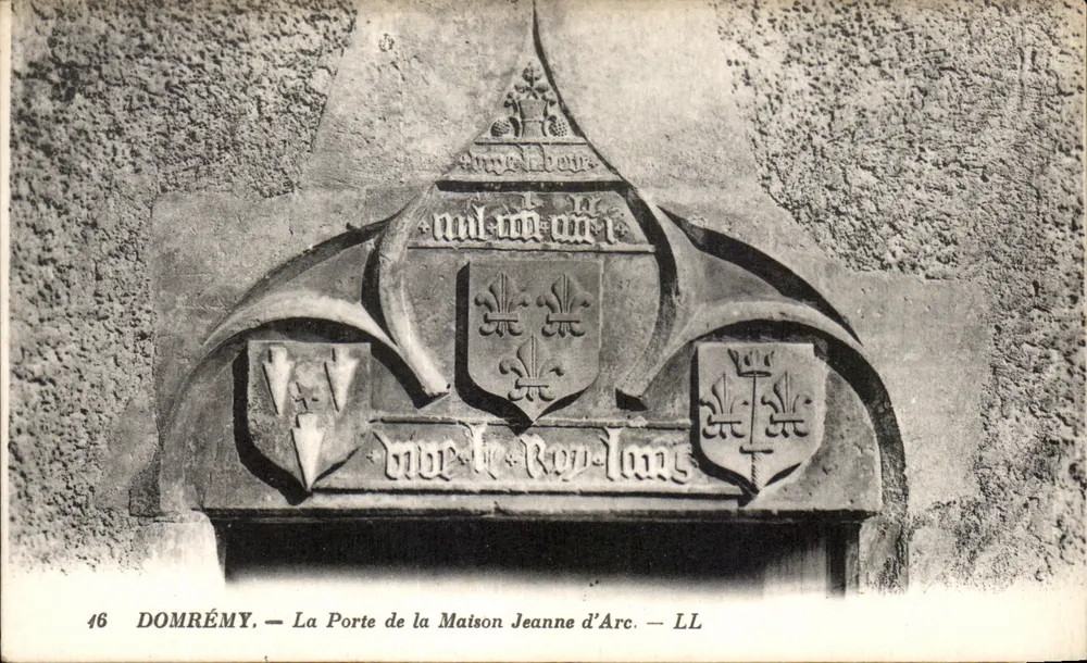 Domrémy — Die Tür der Wohnung von Jeanne d'Arc — LL - Vorderseite