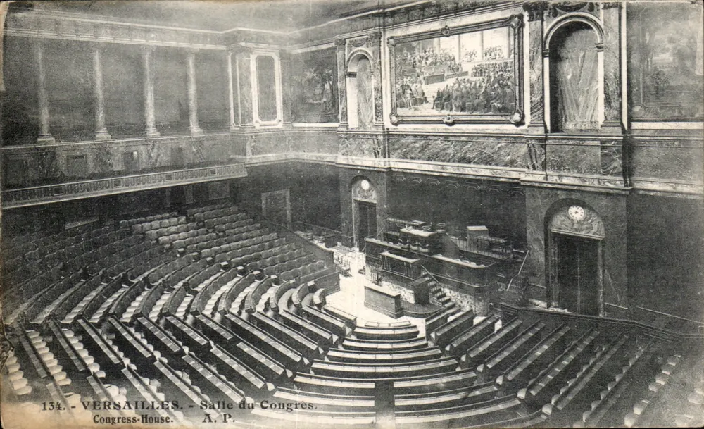 Versailles - Sala do Congresso — A.P. n°134 - Frente