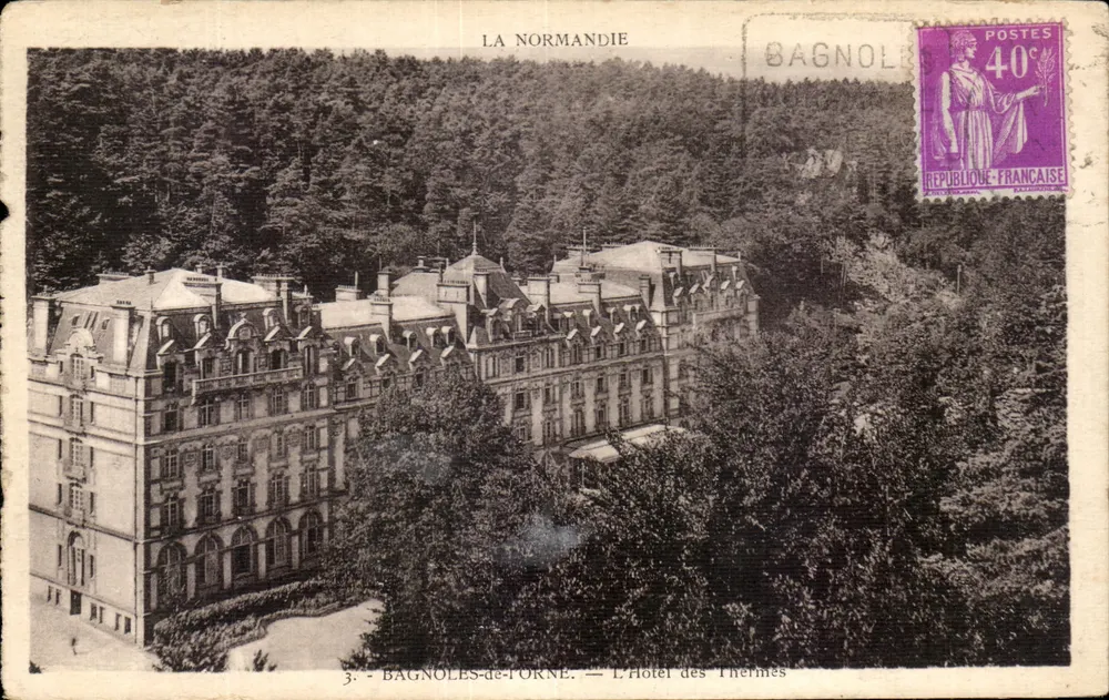 Bagnoles-de-l'Orne — Das Thermalhotel — Normandie — Künstlerische Ausgaben P. Levassor - Vorderseite