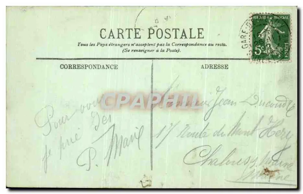 Meaux — A Catedral — Os Portais — LL. - Verso