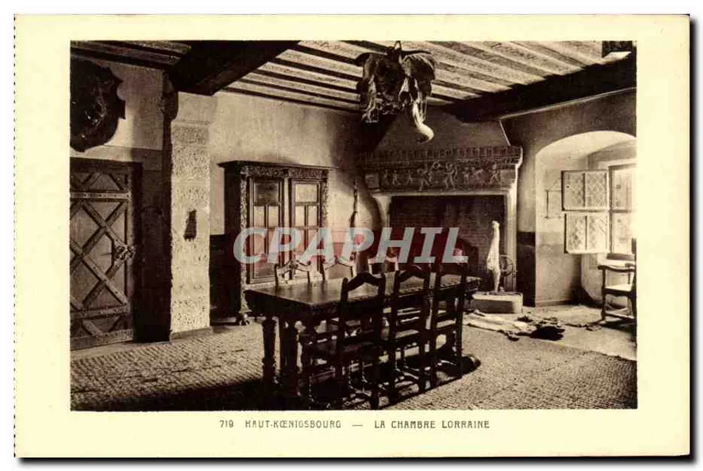 Haut-Kœnigsbourg — Das Lorrainer Zimmer — Sonderausgabe des Schlosses - Vorderseite