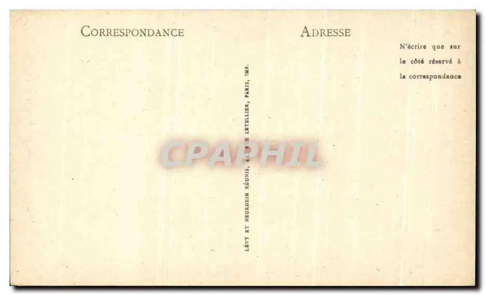 Lisieux — Interno della Chiesa di San Giacomo - ND. — Editore: Lévy et Neurdein, Parigi - Verso