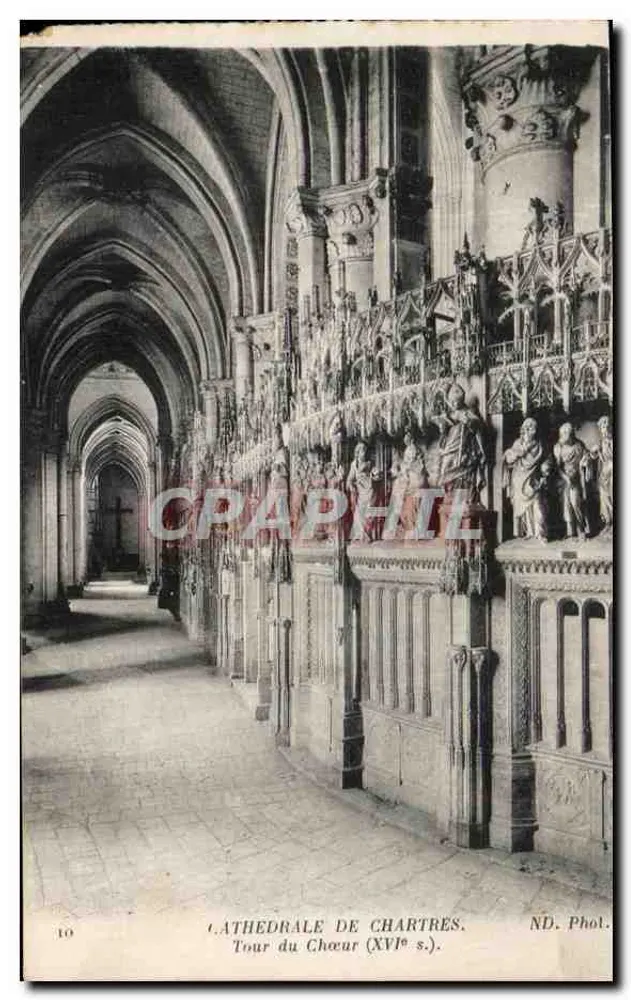 Sint-Catharinakerk van Chartres — Koorstoren (16e eeuw) — ND. Fot. n°10 - Voorkant