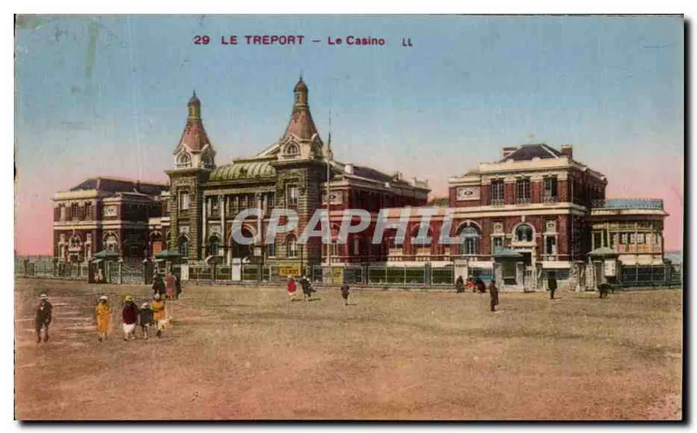 Le Tréport — O Casino — LL - Frente