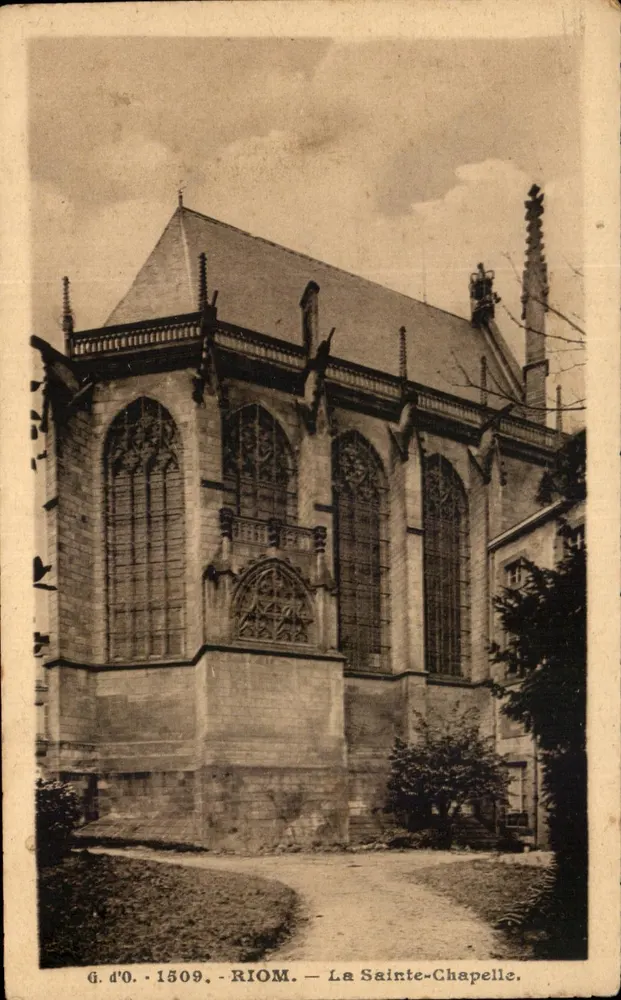 Riom — A Santa Capela — G. d'O. - 1509 - Frente