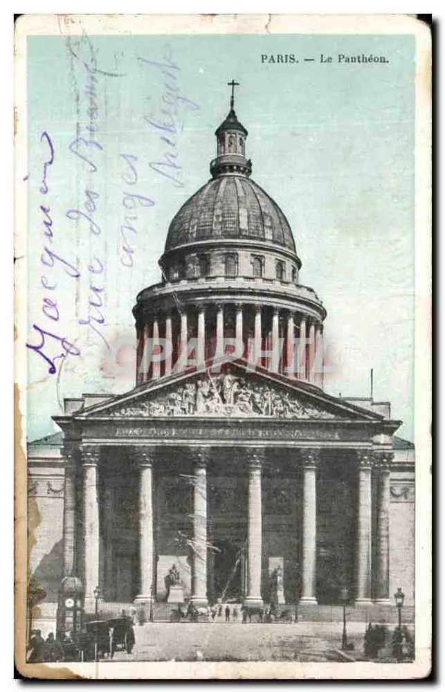 PARIS — Le Panthéon — éditeur anonyme - Frente