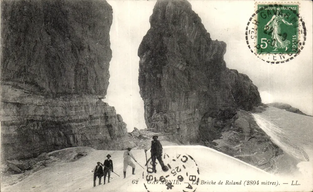 Gavarnie — Die Roland-Schlucht (2804 Meter) — LL. - Vorderseite