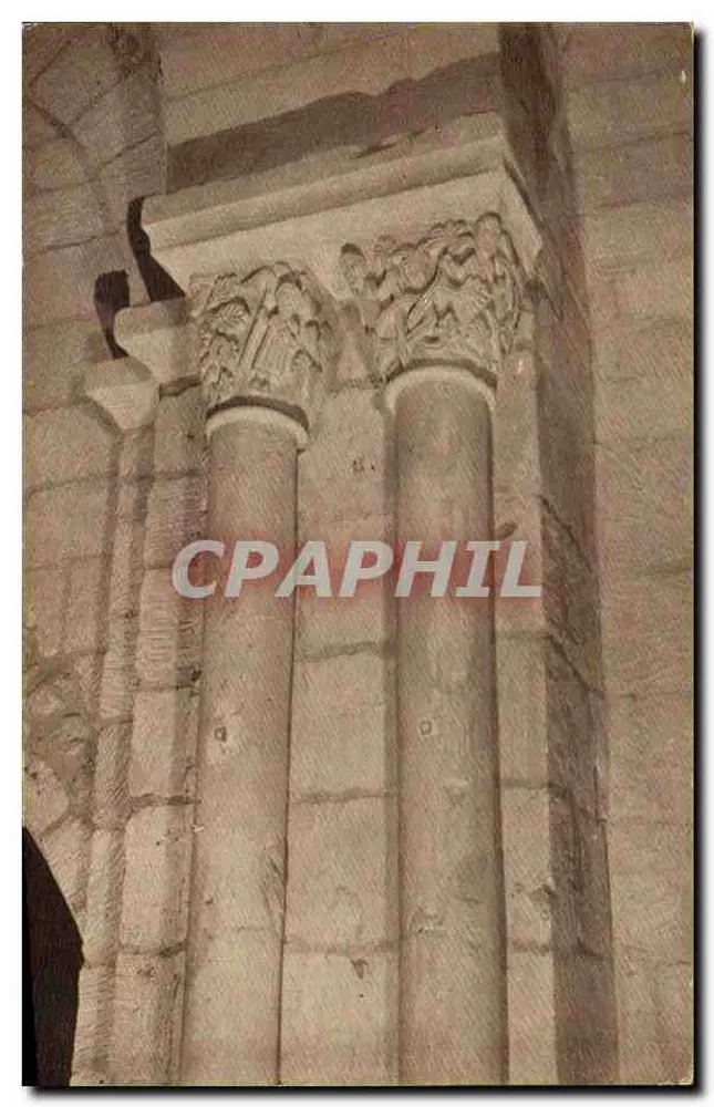 Carsac-de-Carlux in Sarladais — Chorkapitelle (12. Jahrhundert) — Foto F. WINDELS - Vorderseite