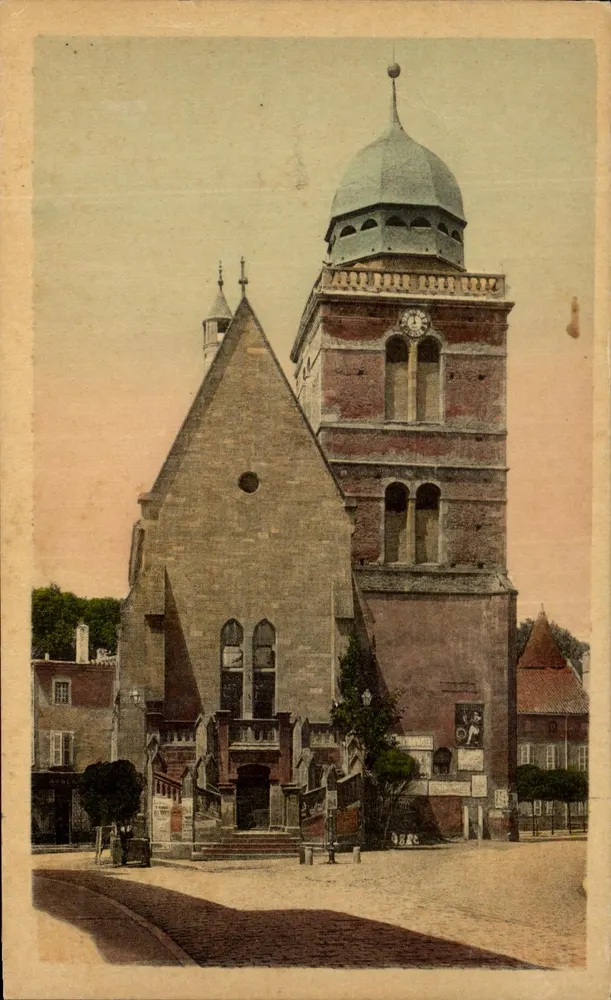 Paray-le-Monial — Torre de St-Nicolas — IMP. BOUVIGEON - ALON-S-SAONE - Frente