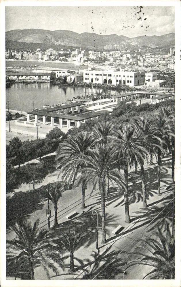 Palma — Promenade de Sagrera — Éditions MI-CA, Palma de Mallorca - Anverso