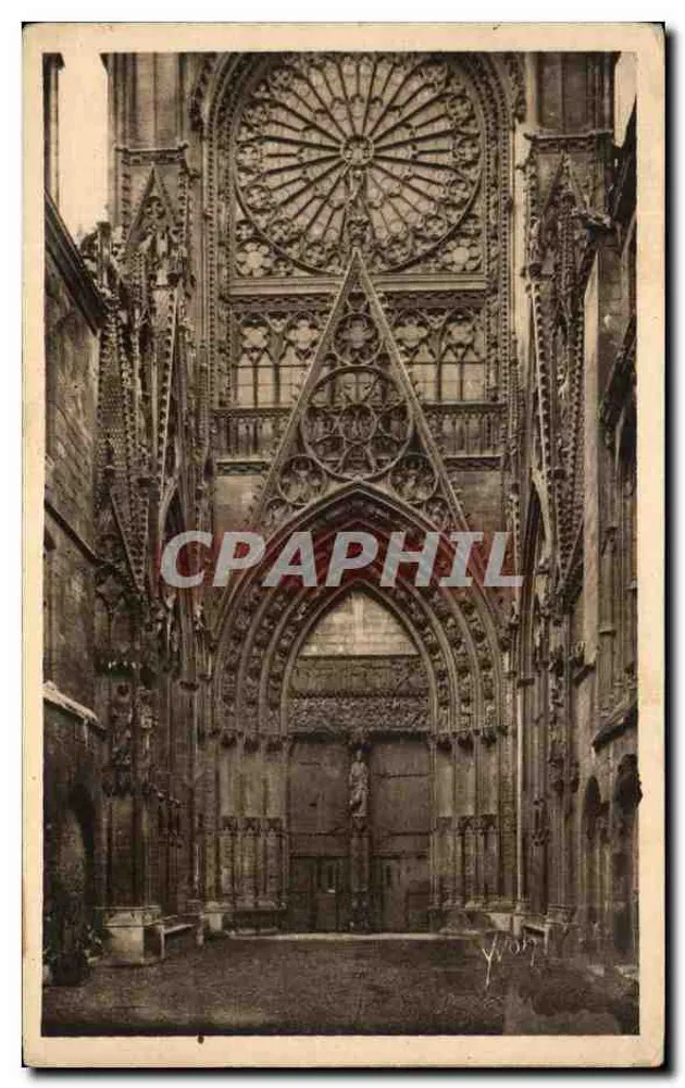 Rouen — Kathedrale - Cour des Libraires — Éditions d'Art VVOH - Vorderseite