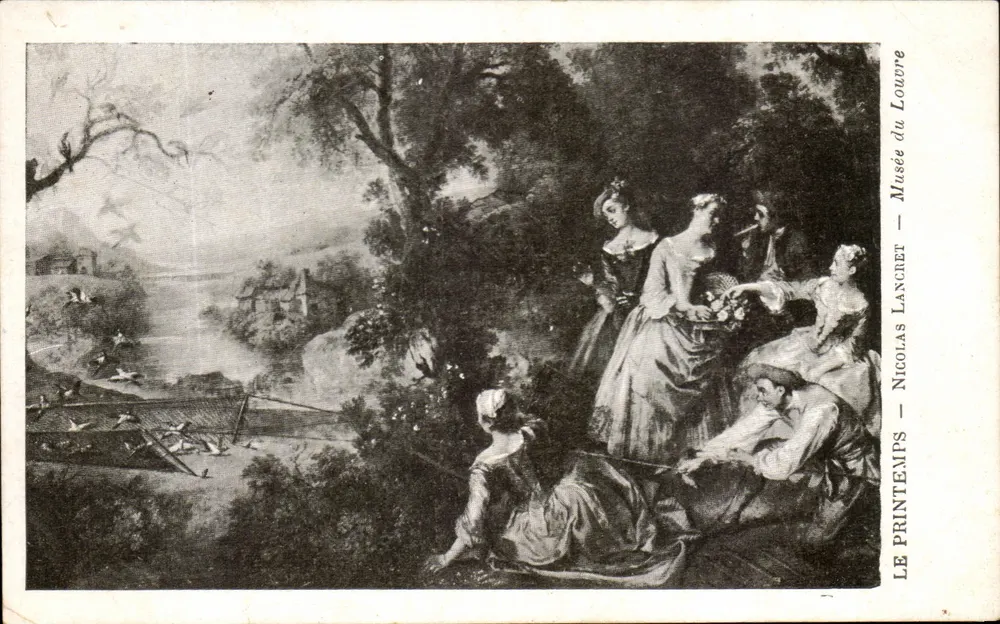 A Primavera — Museu do Louvre — Nicolas Lançhet - Frente