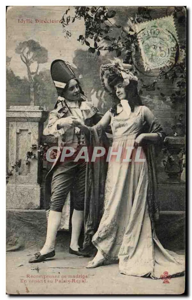 Idylle Direcèire — Belohnt diesen Madrigal, indem du zum Palais-Royal kommst — Verlag: Idylle Direcèire - Vorderseite