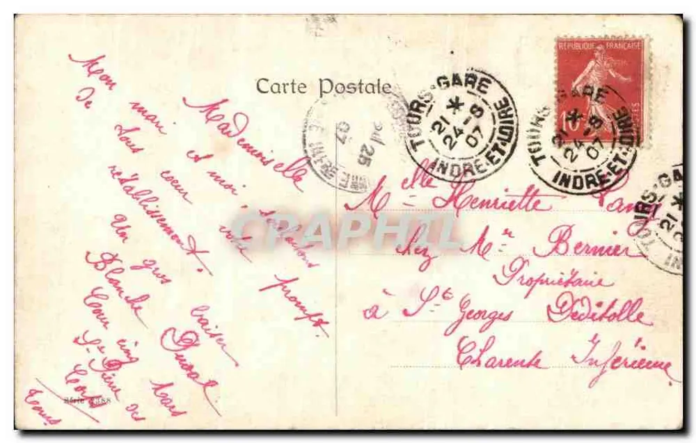 Theaterszene — Douce Querelle — Verlag RB, Nr. 4 - Rückseite
