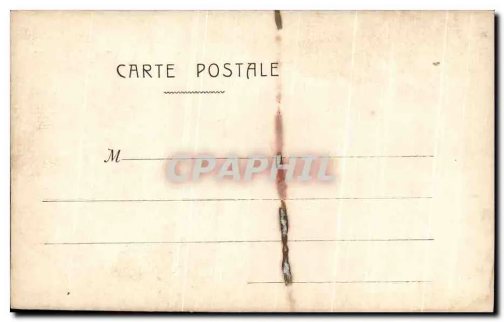 Kind in Mönchskleid — Waffe eines Peitschen — G.L. Nr. IX - Rückseite