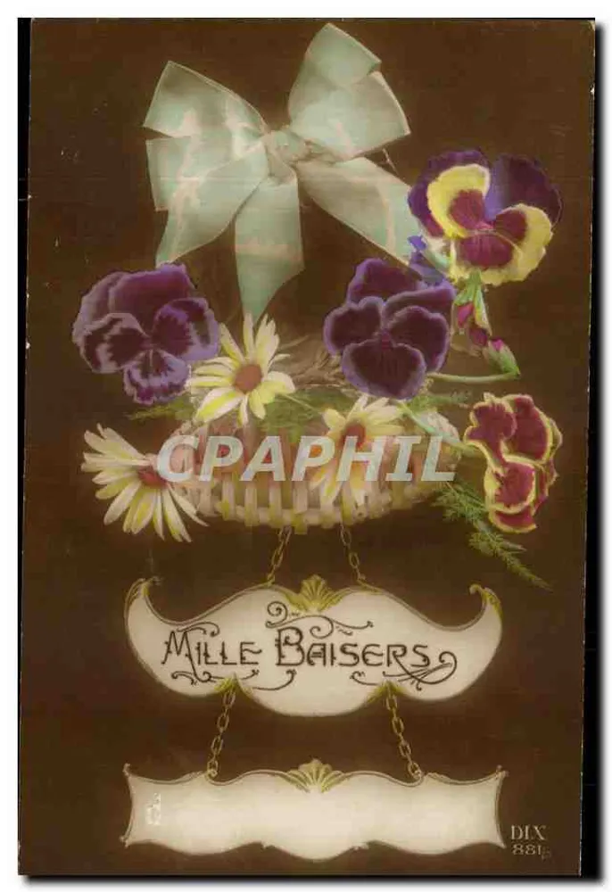 Arranjo de flores — Mil Beijos — DIX 881 - Frente