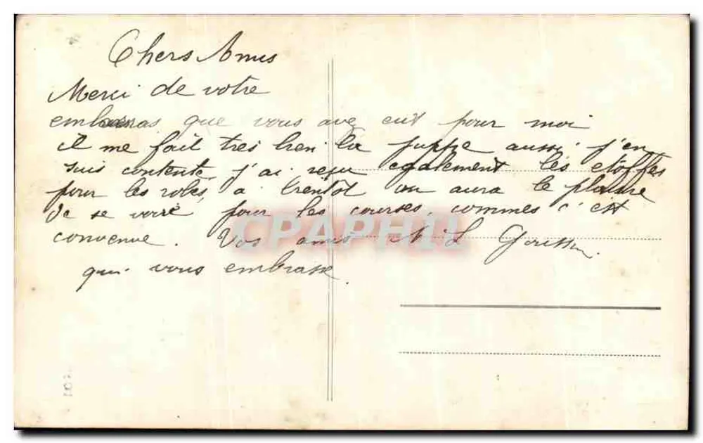 Die Kleine Japanerin — Salon 1911 — S. Frémont — n° 1031 - Rückseite