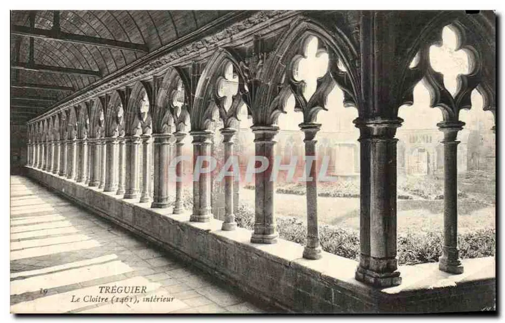 Tréguier — O Claustro (1461), interior — n°10 - Frente