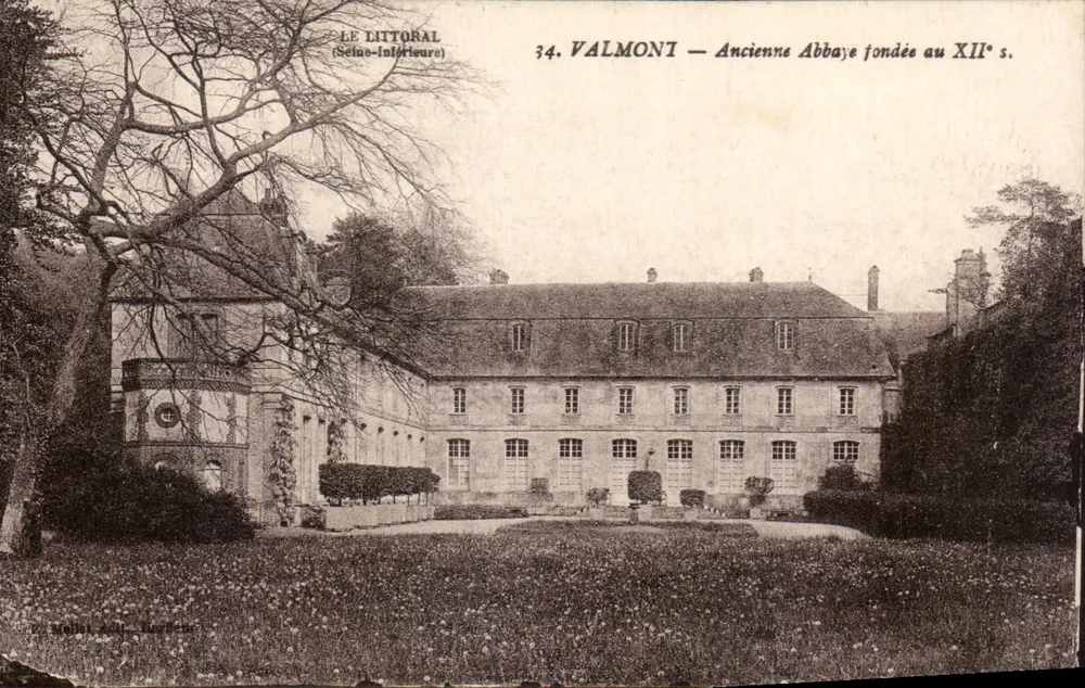 Valmont — Alte Abtei gegründet im 12. Jahrhundert — LE LITTORAL (Seine-Inférieure) - Vorderseite