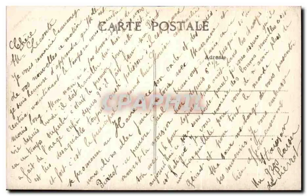 Valmont — Alte Abtei gegründet im 12. Jahrhundert — LE LITTORAL (Seine-Inférieure) - Rückseite