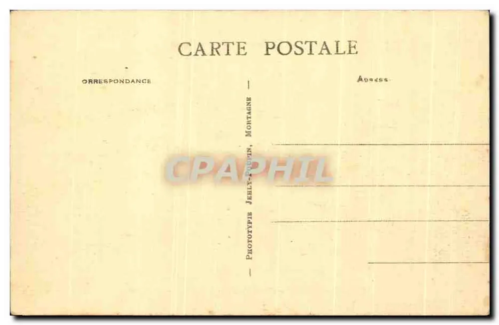 LA ROCHE-sur-YON (Vendée) — A Igreja de São Luís — Fototipia Jeelly-Roupin, n°475 - Verso