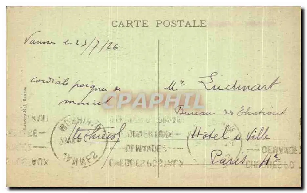 Traje de Vannes — Traje de Vannes — Editora: Éd. Courant - Verso