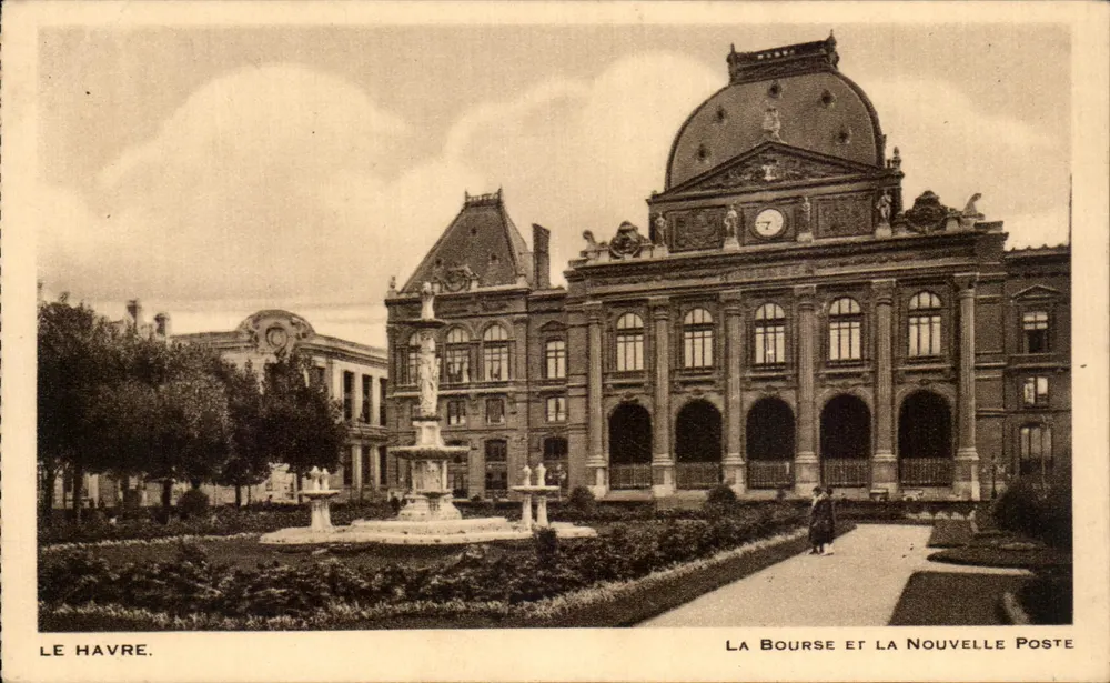Le Havre — A Bolsa e a Nova Postagem — Editor desconhecido, n°7 - Frente