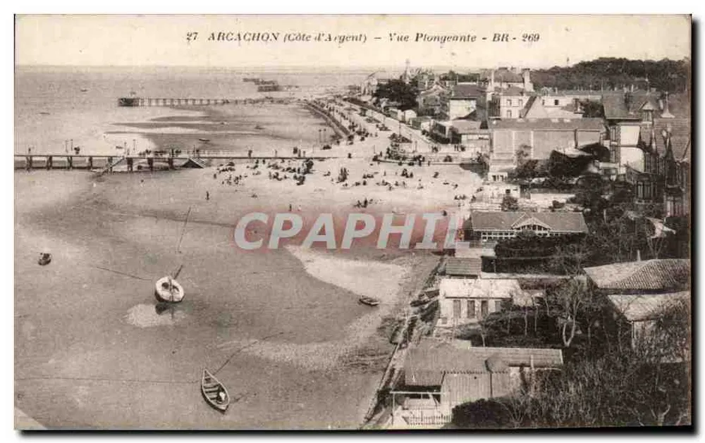 Arcachon (Côte d'Argent) — Vista aérea — BR - 269 - Frente