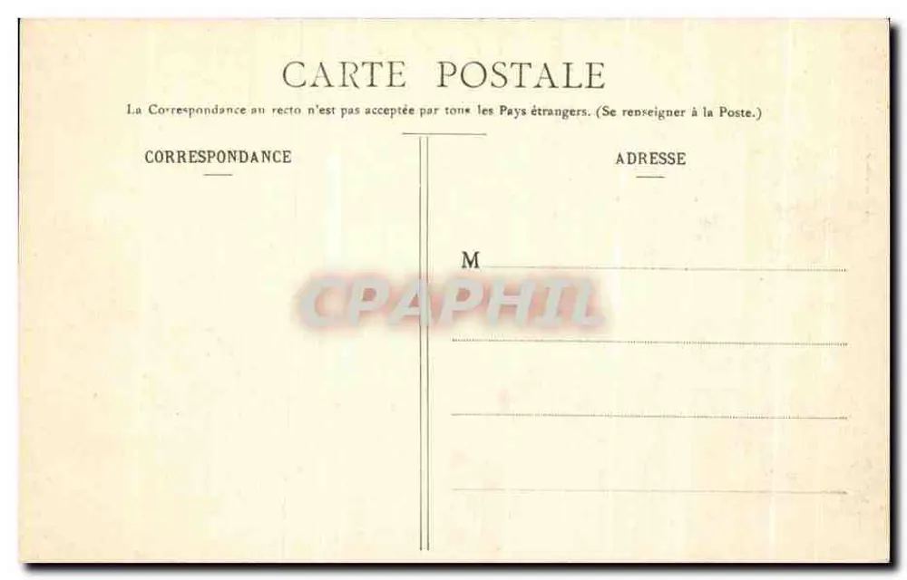 ÉPINAL - Vista geral tirada do Castelo — Edição J. Arnaud, Épinal - Verso