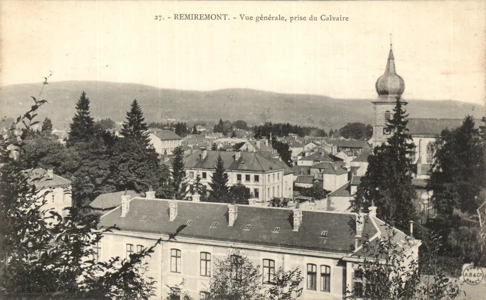 Remiremont — Allgemeiner Blick vom Calvary — Edition Yve & Cie - Vorderseite