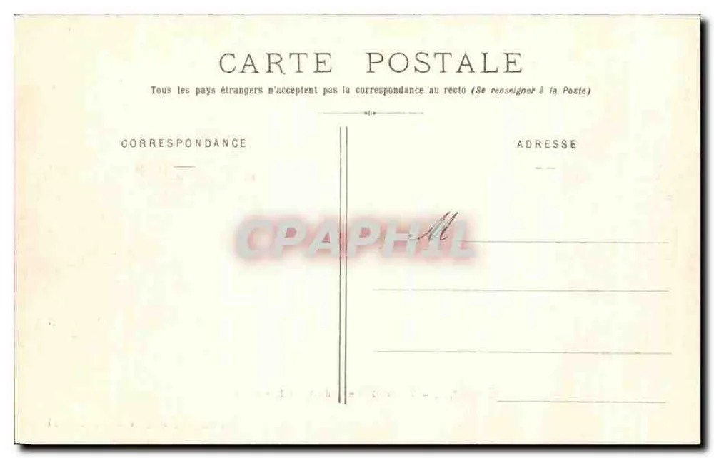 Épinal — Vieilles Maisons du Quai Rualménil — Phototypie Paul Testart, Epinal - Rückseite