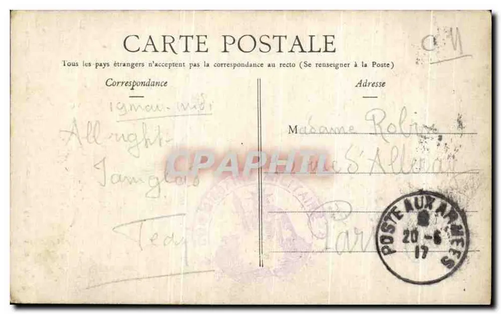 Cruzifixo — Cristo Mártir — segundo a Illustration, 1915 - Verso