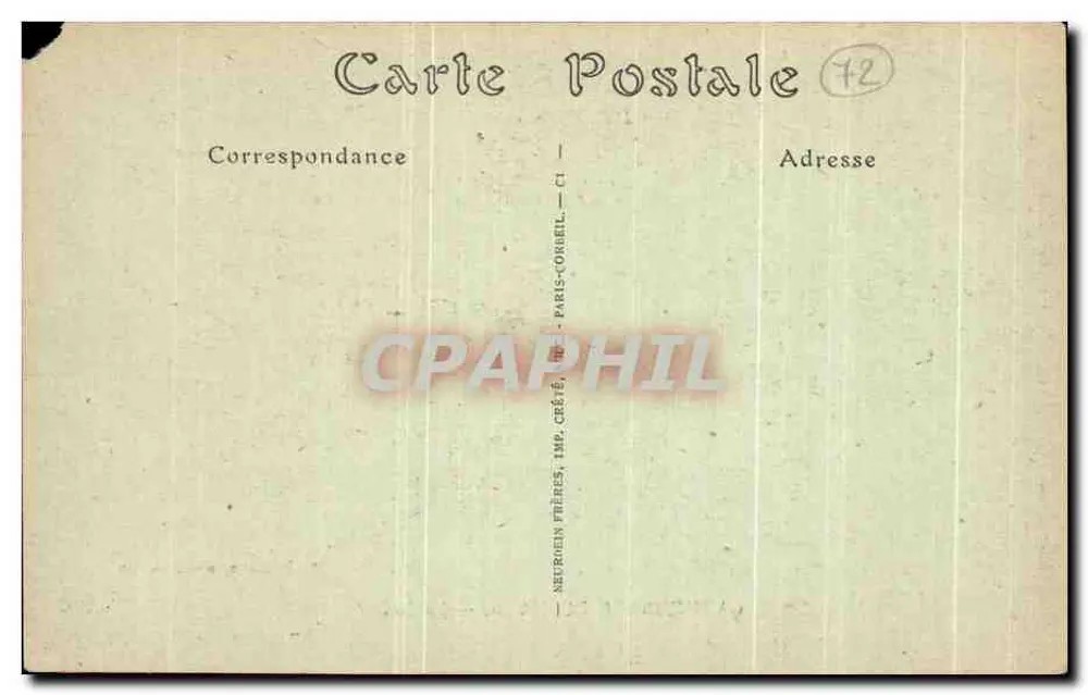 Catedral de Le Mans — A Nave — R. Barbier, editor - Verso