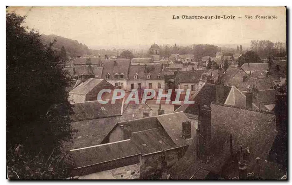 La Chartre-sur-le-Loir — Vue d'ensemble — Édition M. Le Goff, La Chartre-sur-le-Loir - Frente