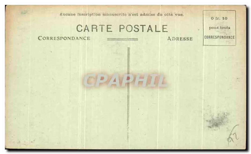 La Flèche — O Prytanée — Pátio de Honra — Pátio de Austerlitz - Verso