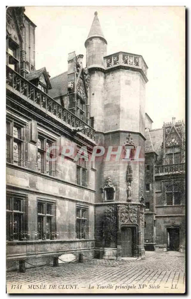 Museo de Cluny — La Torre principal del siglo XV — LL - Anverso
