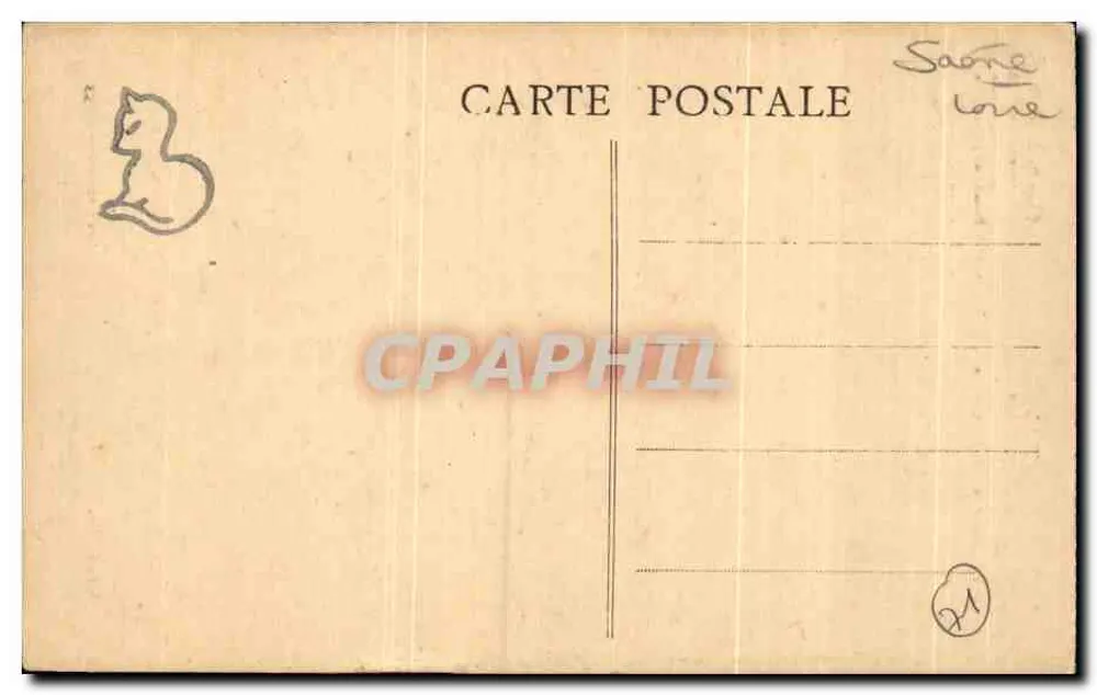 Paray-le-Monial — Capela de N.-D. — Fot. Combier, Mâcon - Verso