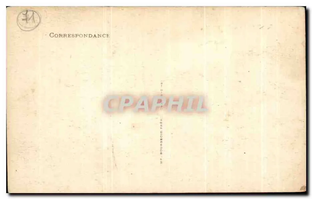 Paray-le-Monial - Missão da Oriente — B. F. Chalon, n°89 - Verso