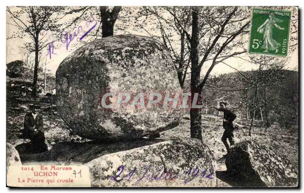 Em Morvan — A Pedra que Desliza — UCHON n°91 - Frente