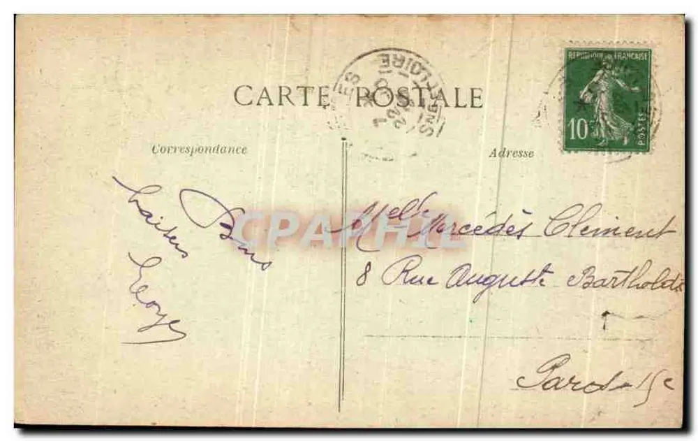 Paysage Charollais — Couchant — Edit. Summer - Verso