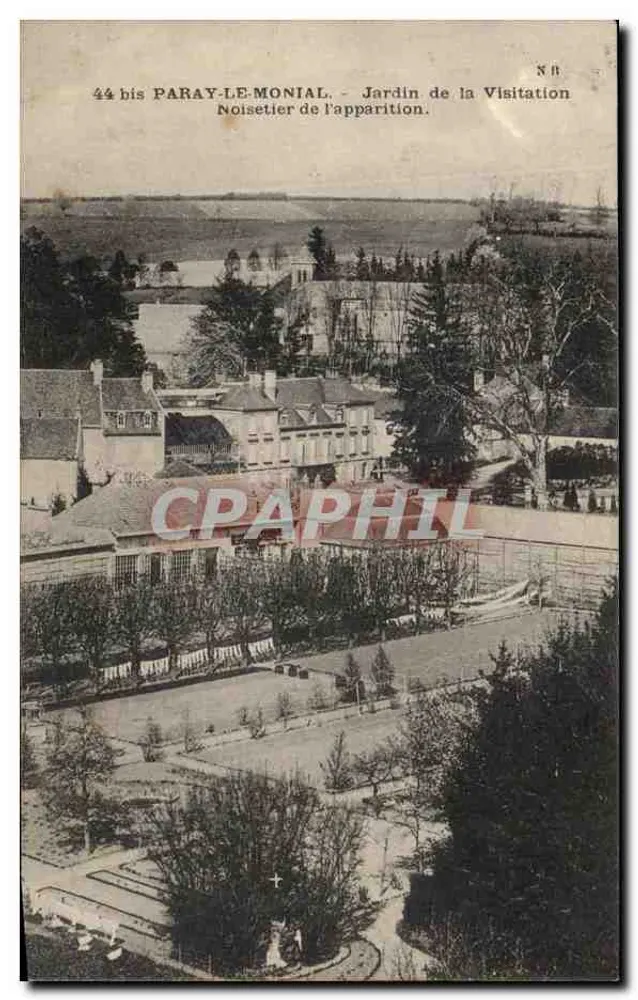 Paray-le-Monial - Garten der Visitation - Vorderseite