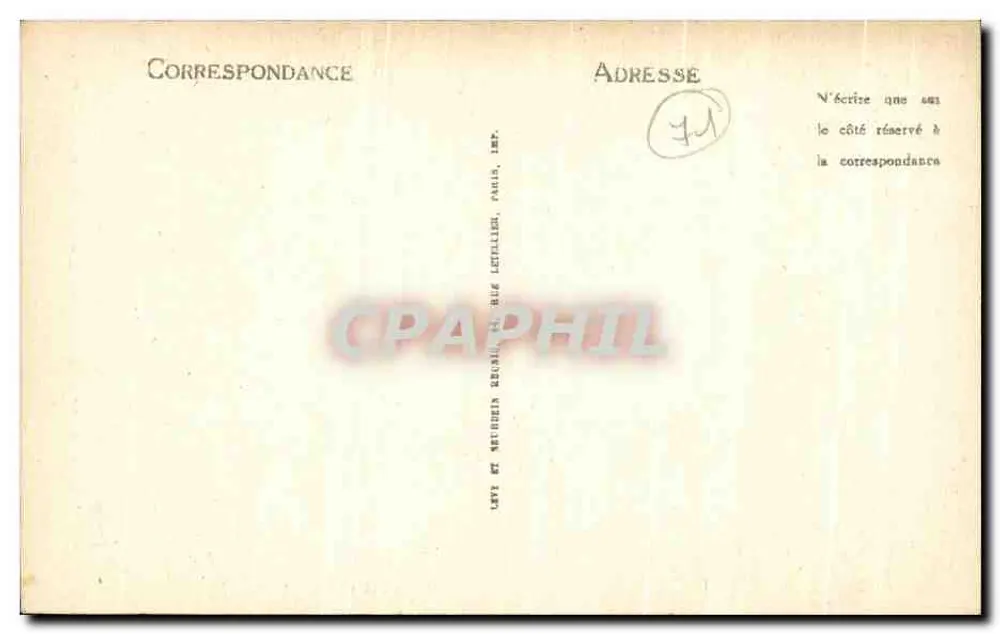 Saint-Martin-de-Boscherville — Innenansicht der Kirche Saint-Georges (11. Jahrhundert) — ND - Rückseite