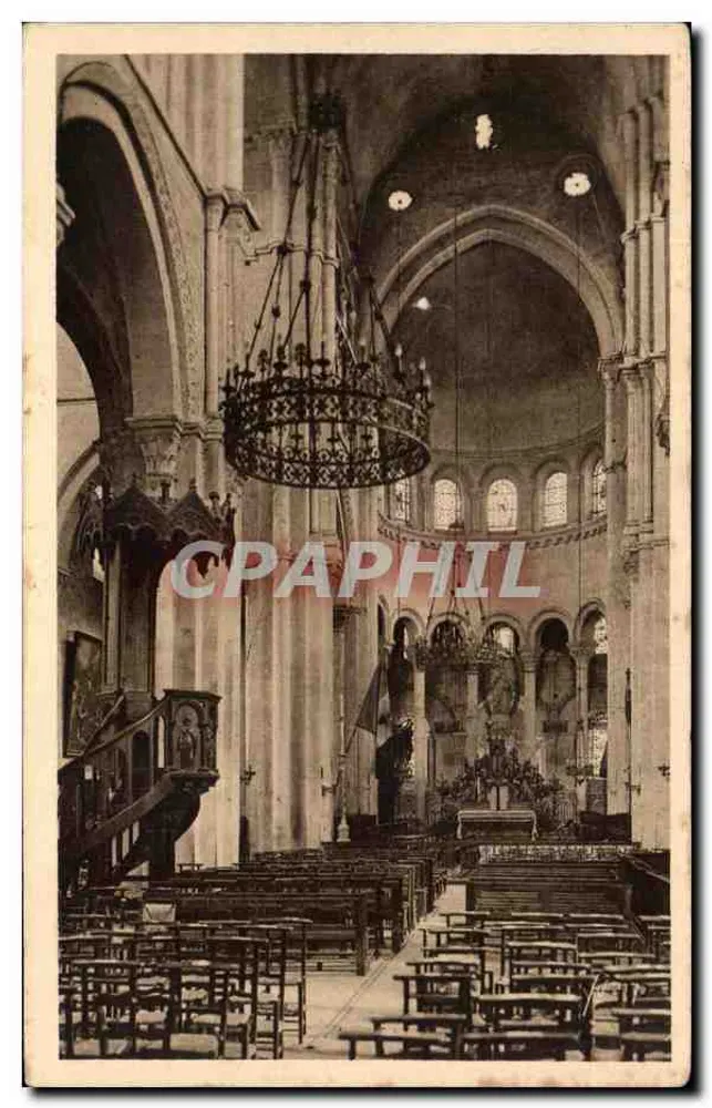 Innenansicht der Basilika des Heiligen Herzens — Panay-sur-Aube (Saône-et-Loire) — Les Éditions d'Art Yvon - Vorderseite