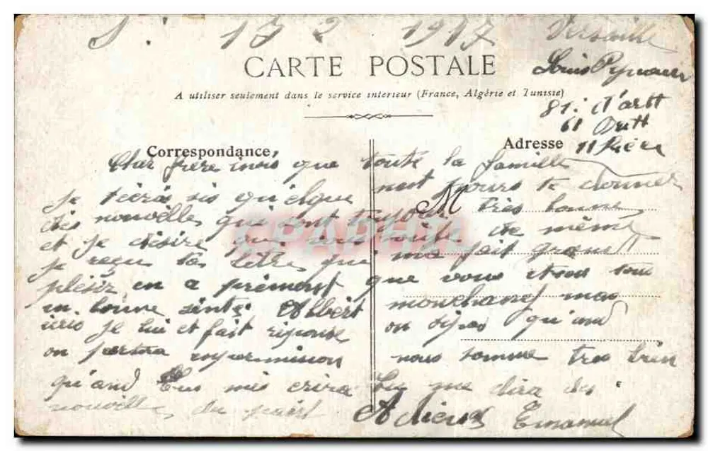 Versailles — Petit-Trianon — A Laiterie - Verso