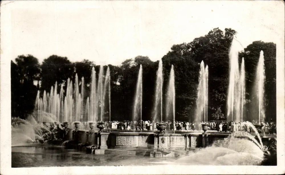 Versailles — Les Grandes Eaux au Bassin de Neptune — Éditions d'Art G. Colbert, rue Colbert, Versailles, n°132 - Vorderseite
