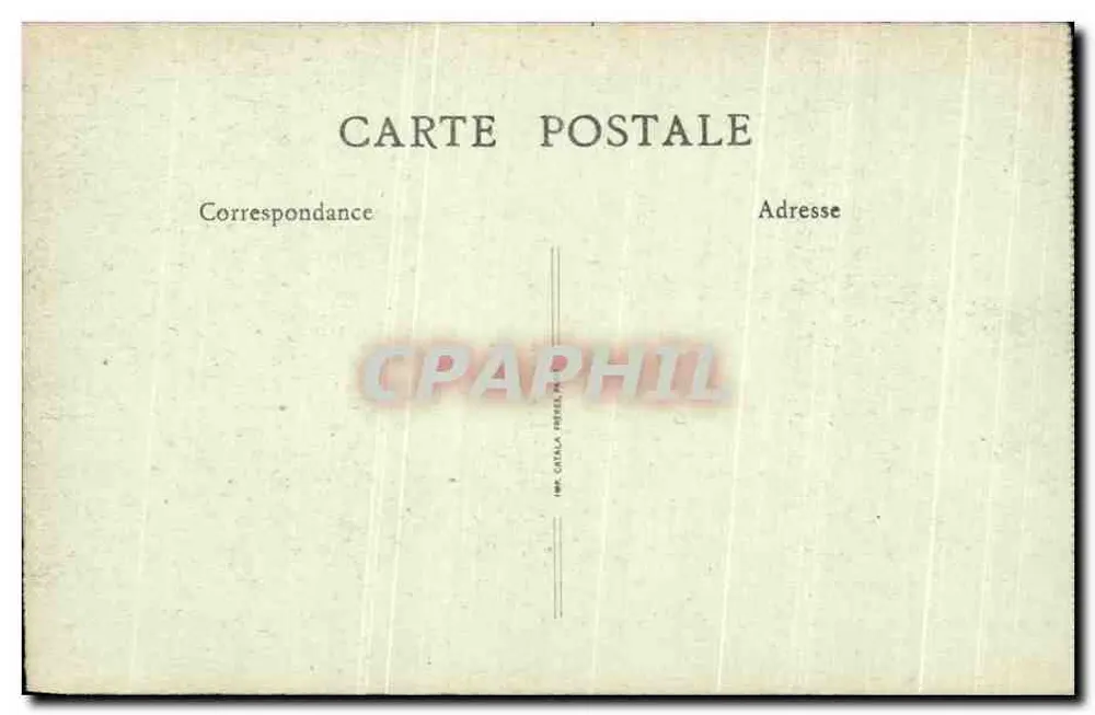 Museu de VERSAILLES - Sala de Escultura — Editor E. A. C. (nº 31) - Verso